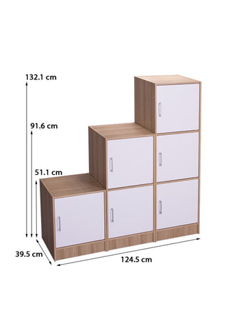 Bộ 3 tủ Modulo Home Leo 1-1, 2-2 và 3-3